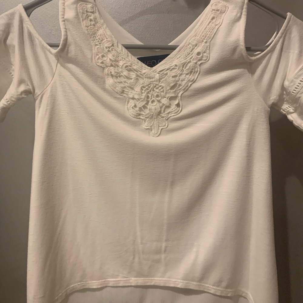 White elegant blouse